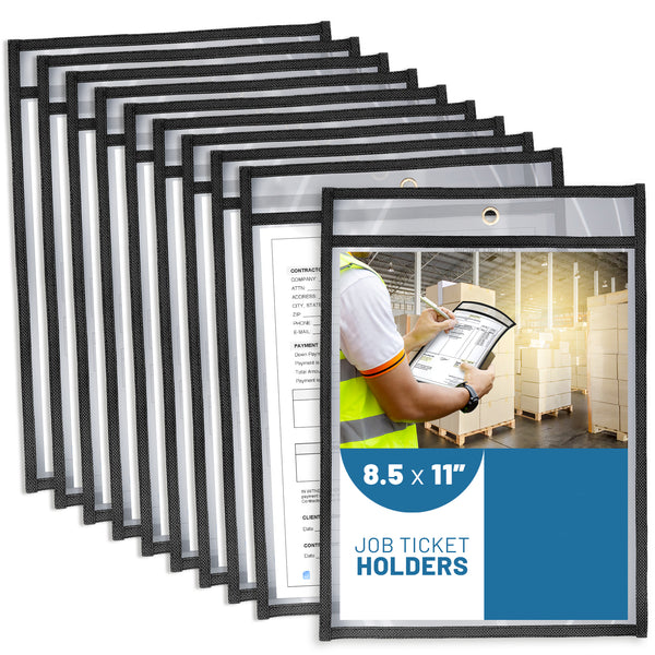 Job Ticket Holders 8.5x11 in
